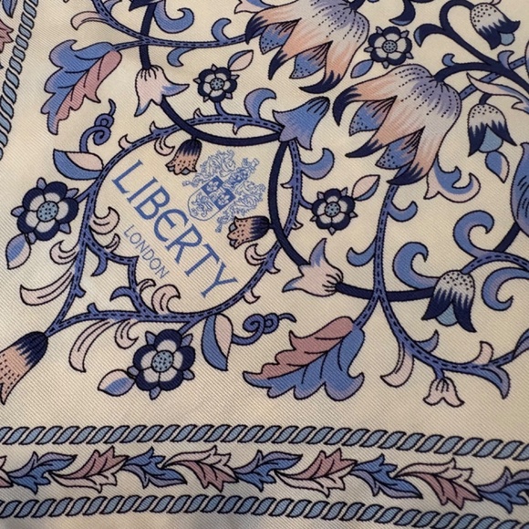 Liberty London - Lodden 70 x 70 Silk Scarf - Picture 5 of 5